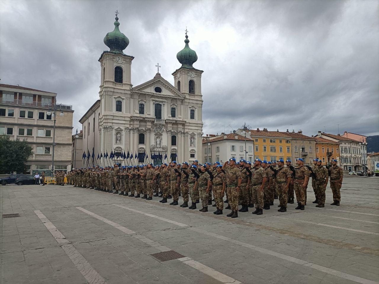 La Brigata Pozzuolo torna a Gorizia, cerimonia in piazza Vittoria